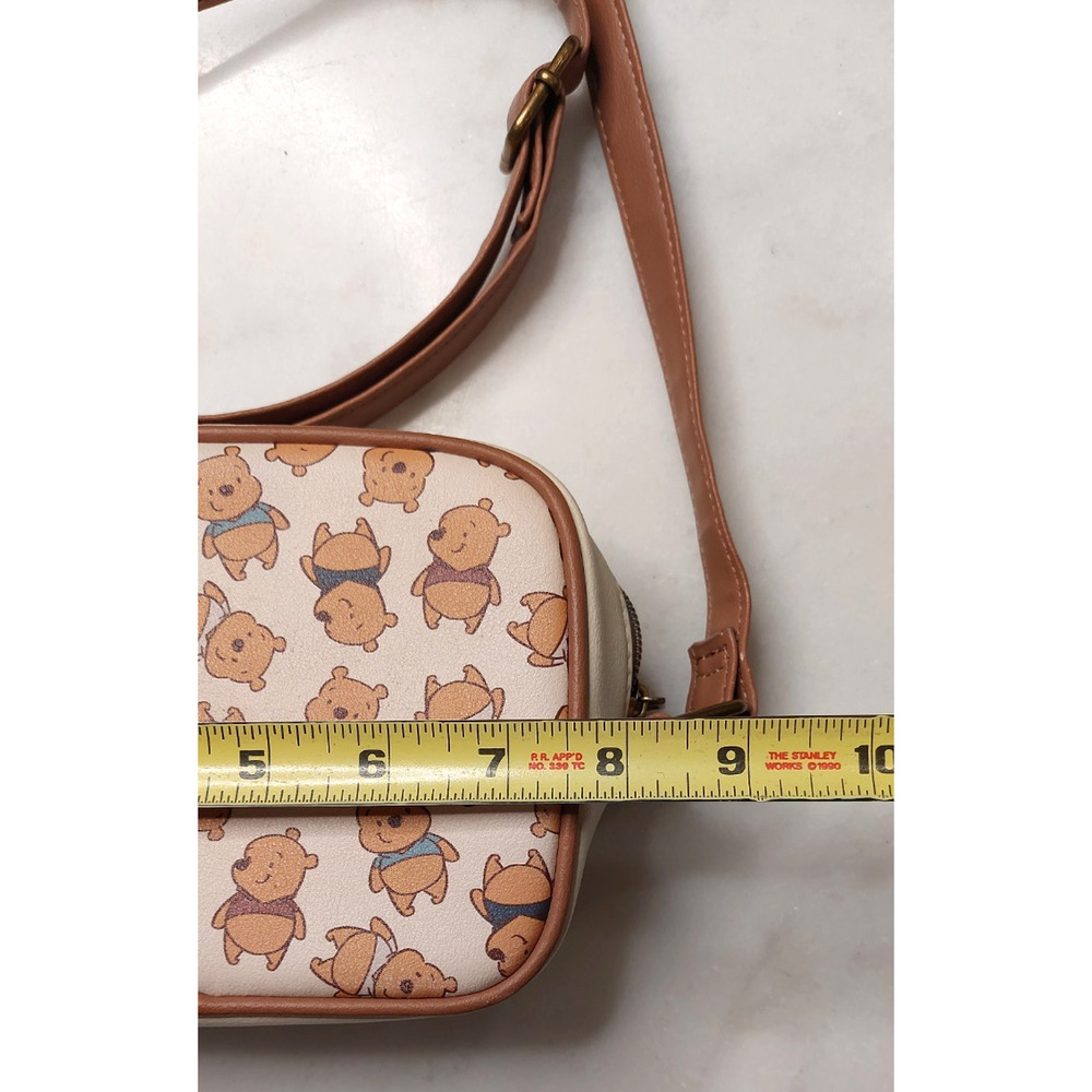 Loungefly Disney Winnie The Pooh Muted Colors Chibi Crossbody Camera Bag Purse - Picture 4 of 8